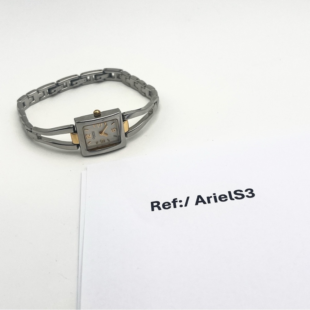 Caravelle by Bulova Womens Watch Two-Tone 6.75" New Battery - Picture 13 of 13